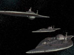 Horizon Space Strategy Game : A fleet of corvettes image (click)