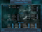 Horizon Space Strategy Game : Customize Race screen (click)